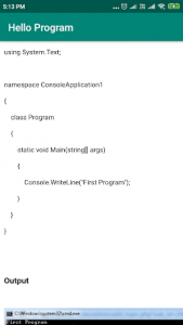 اسکرین شات برنامه .Net  Framework Programming 2