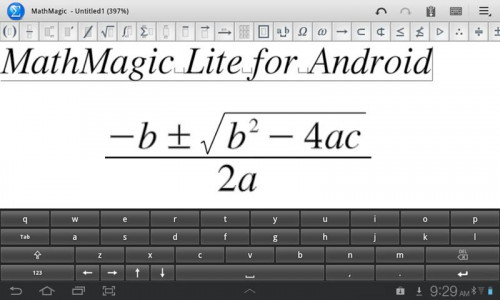 اسکرین شات برنامه MathMagic Lite 1