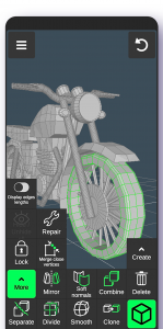 اسکرین شات 2 برنامه 3D Modeling App: Sculpt & Draw