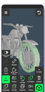 اسکرین شات 2 برنامه 3D Modeling App: Sculpt & Draw