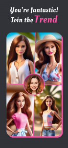 اسکرین شات برنامه DollMe - Selfie generator 2