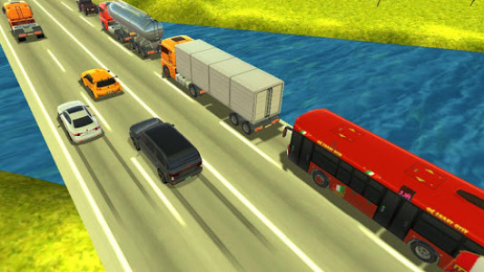اسکرین شات بازی Highway Traffic Car Racing Game 3D for Real Racers 2