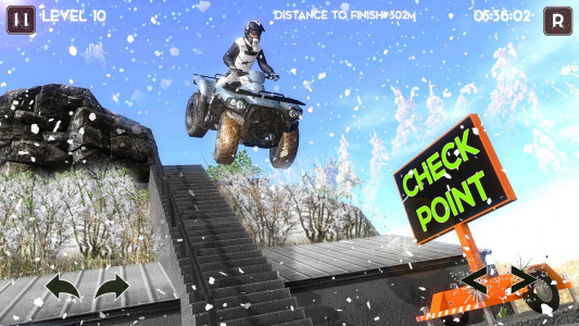 اسکرین شات بازی ATV Quad Bike: Stunt Games 1