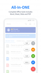 اسکرین شات 3 برنامه Polaris Office: Edit&View, PDF