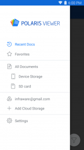 اسکرین شات 1 برنامه Polaris Viewer - PDF, Office