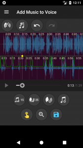 اسکرین شات برنامه Add Music to Voice 5