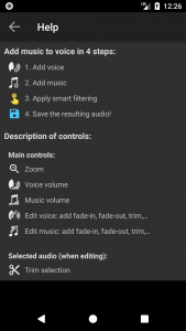 اسکرین شات برنامه Add Music to Voice 8