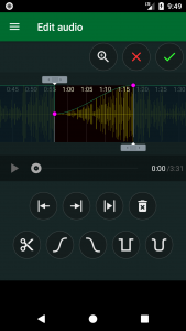 اسکرین شات 3 برنامه Audio Speed Changer