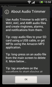 اسکرین شات 8 برنامه Music Trimmer