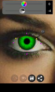 اسکرین شات برنامه Color Eyes 7