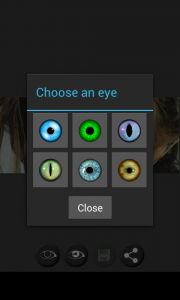 اسکرین شات برنامه Color Eyes 6