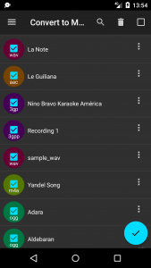 اسکرین شات 2 برنامه Convert to Mp3