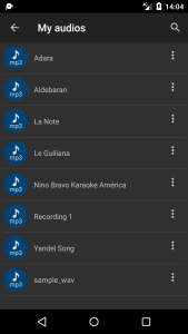 اسکرین شات 5 برنامه Convert to Mp3