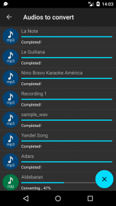اسکرین شات 4 برنامه Convert to Mp3