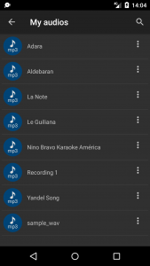 اسکرین شات 5 برنامه Convert to Mp3