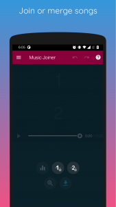 اسکرین شات برنامه Music Joiner 1