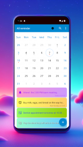 اسکرین شات برنامه All reminder 2