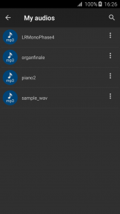 اسکرین شات 4 برنامه Wav to Mp3