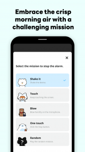 اسکرین شات برنامه Shake it Alarm Clock & Sleep 2