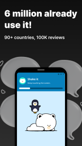 اسکرین شات 2 برنامه Shake it Alarm - Clock & Sleep