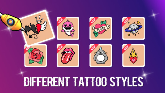 اسکرین شات 7 بازی The Ink Tattoo Drawing Studio