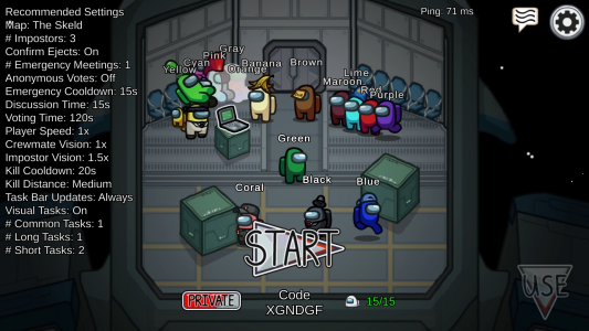 اسکرین شات 3 بازی among us