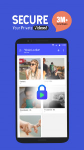 اسکرین شات برنامه Video locker - Hide videos 1