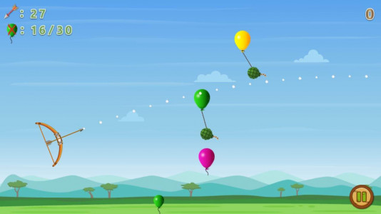 اسکرین شات بازی Balloon Archer 4