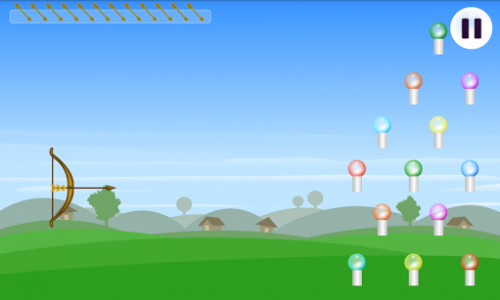 اسکرین شات بازی Bubble Archery 6