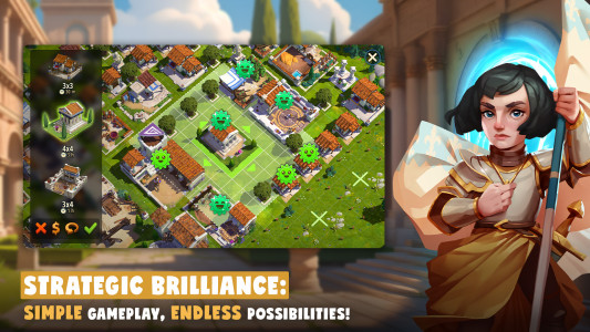 اسکرین شات 1 بازی Heroes of History: Epic Empire