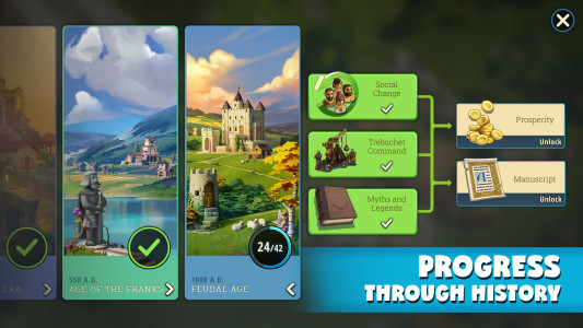 اسکرین شات 5 بازی Heroes of History: Epic Empire