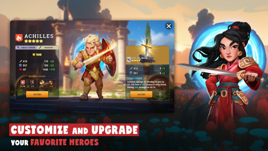 اسکرین شات 4 بازی Heroes of History: Epic Empire