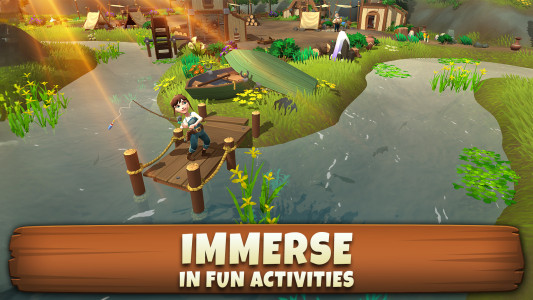 اسکرین شات 2 بازی Sunrise Village: Farm Game