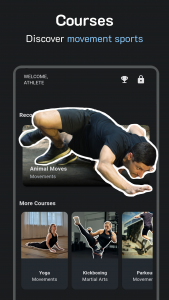 اسکرین شات 1 برنامه Thenics Flow: Movement Coach