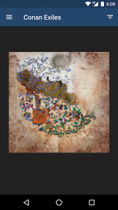 اسکرین شات برنامه Map for Conan Exiles 1