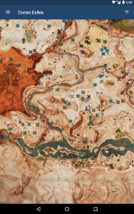 اسکرین شات برنامه Map for Conan Exiles 6
