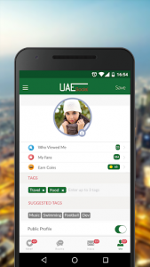 اسکرین شات برنامه UAE Social: Meet Emiratis in United Arab Emirates 3