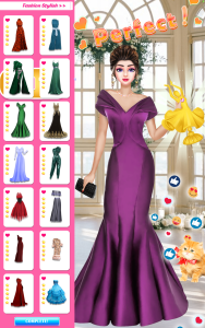 اسکرین شات 2 بازی Dress Up Styles Makeover Games