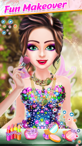 اسکرین شات 3 بازی Makeup Game: Girl Dressup Game