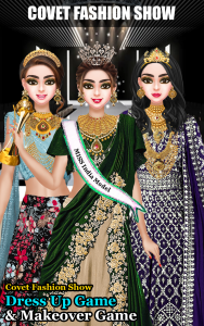 اسکرین شات بازی Fashion Show Game: Makeup Game 1