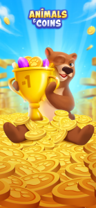 اسکرین شات 2 بازی Animals & Coins: Animal Run