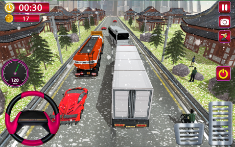 اسکرین شات بازی Truck Game:Mobile Truck Racing 2