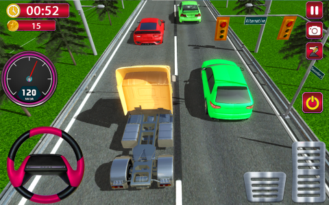 اسکرین شات بازی Truck Game:Mobile Truck Racing 3