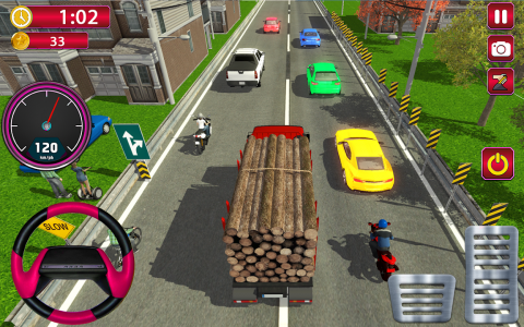 اسکرین شات بازی Truck Game:Mobile Truck Racing 4