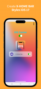 اسکرین شات برنامه iCenter iOS 17: X-HOME BAR 2