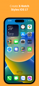 اسکرین شات برنامه iCenter iOS 17: X-Notch 2