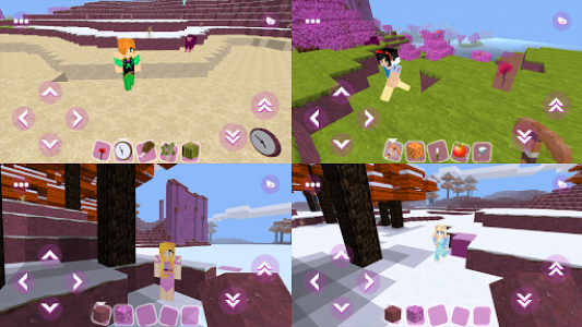 اسکرین شات بازی Princess Girls: Craft & Build 3