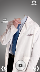 اسکرین شات 3 برنامه Doctor costume montage photo f