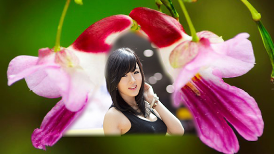 اسکرین شات برنامه Sakura Flower Photo Frames 5