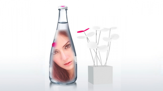 اسکرین شات برنامه Bottle Glass Photo Frames 1